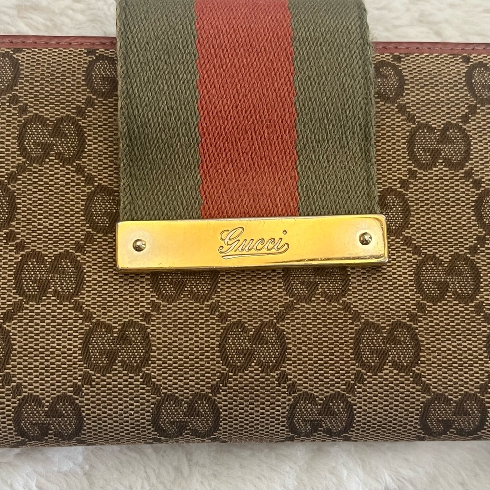 Gucci Sherry Line Vintage Wallet - Picture 7 of 14